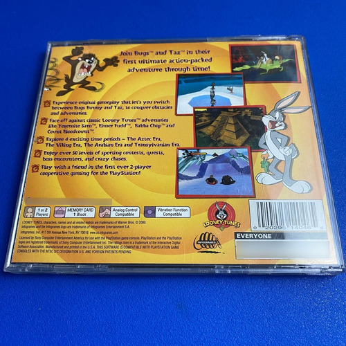 Bugs Bunny And Taz Time Busters Ps1 Playstation Original (Usado)