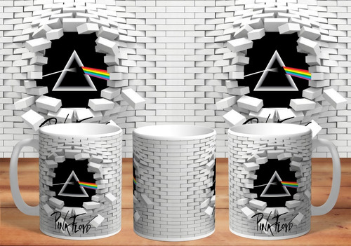 Taza Pink Floyd De Cerámica 