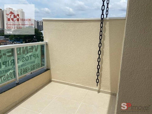 Imagem 10 de 13 de Apartamento Triplex À Venda, 76 M² Por R$ 318.000,00 - Vila América - Santo André/sp - At0005