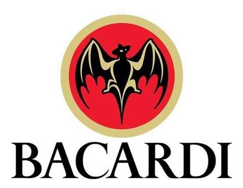 Vaso Corto Shot Bacardi Original Sello Metálico 6cms