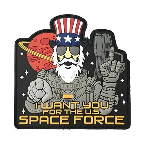 Parche De Fuerza Espacial De Patriot Co.