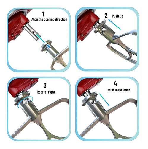 Batidor Plano De Acero Inoxidable Para Batidoras De Pie De 4