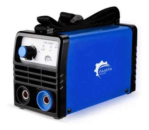 Imagen 1 de 1 de Soldadora inverter Pampa Herramientas 120 Amp azul y negra 50Hz 220V
