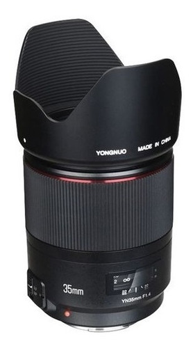 Lente Yongnuo YN 35mm f/1.4 Para Canon EF