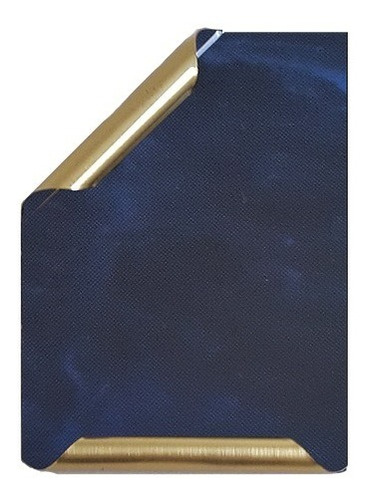 Paquete 12 Placas Latonado Mármol Azul (tamaño Media Carta)