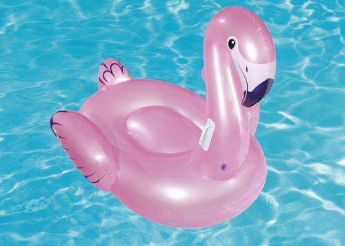 Salvavidas Inflable Flamingo Montable Bestway Alberca Fotos