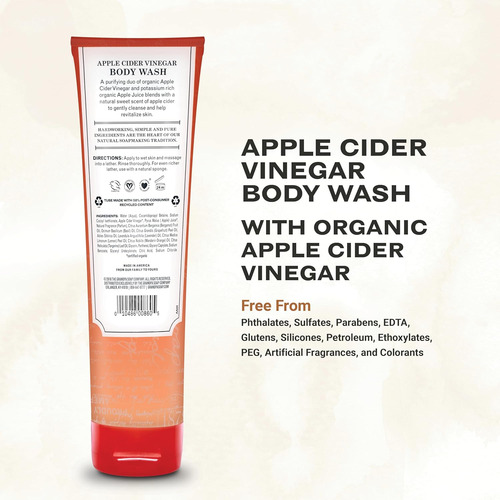 The Grandpa Soap Apple Cider Gel De Baño, 9.5 Oz