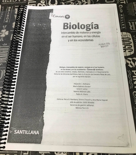 Libro De Biología