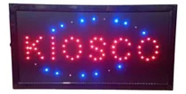 Comprar Cartel Led Luminoso Kiosco Abierto Cafe Bar Almacen Libreria