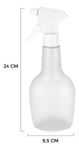 Borrifador Pulverizador 580ml Para Produto De Limpeza 3 Un
