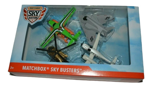 Matchbox Sky Busters 4 Pack Gcc91 - Aviones