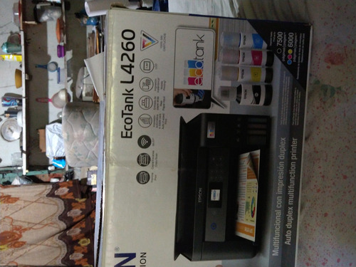 Imagen 1 de 2 de Impresor Epson Ecotank De 4colores Base....multifuncion