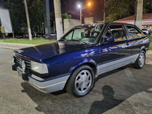 Gol Gti 1990 Azul Mônaco