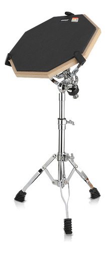 Juego De Batería De Práctica Palmusic Con Soporte Y Baquetas