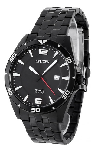 Relógio Citizen Masculino Quartz Tz31463d Aço Preto