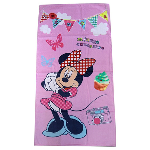 Toalla Playera Minnie Algodón Universo Binario