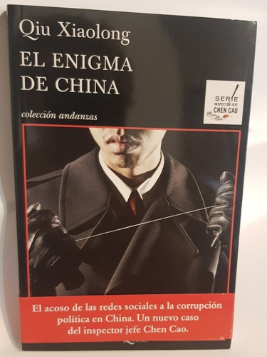 El Enigma De China- Qiu Xiaolong  - Libro Nuevo 