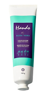 Crema hidratante para manos Hinode Hands Guante de Silicona con Aloe Vera en pomo 100g aloe vera