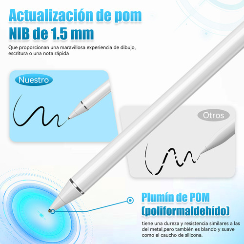 Lápiz Óptico Universal Lapiz Tactil Tablet Stylus Plum