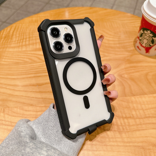 Funda Para iPhone Uso Rudo Defender 2 En 1 Con Magsafe