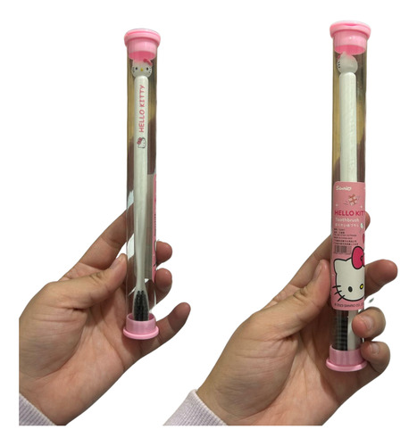 2 Pz Cepillo De Dientes Kitty Portátil Kuromi Blanco