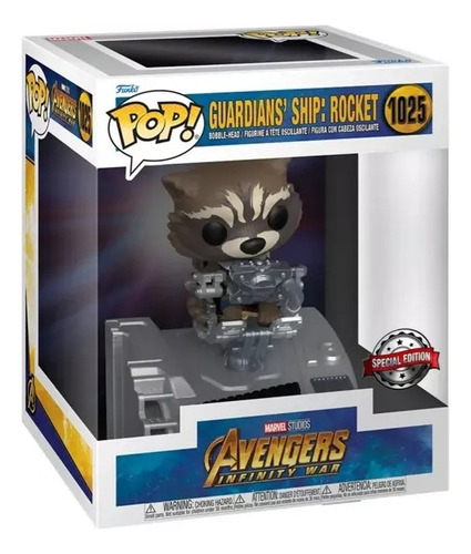 Funko Pop! Marvel-gotg Ship-rocket # 1025