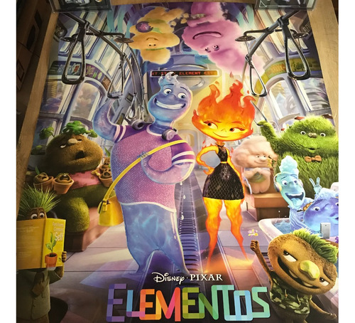 Afiche-póster De Película De Cine Original Elementos