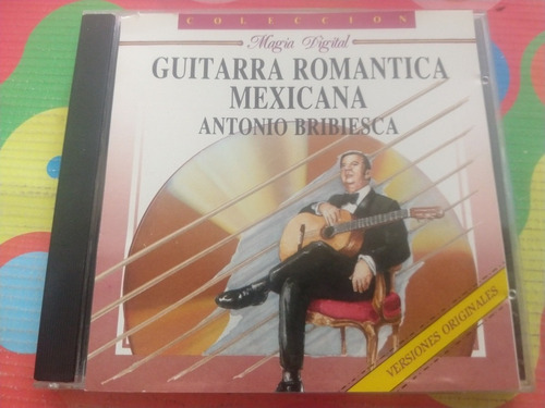 Antonio Bribiesca Cd Guitarra Romántica Mexicana Z