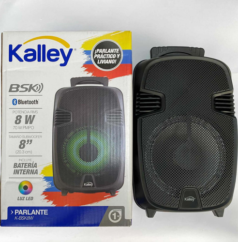 Parlante Portátil Kalley K-spk8w/8w/bt/batería Interna