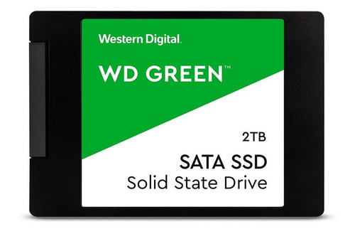 Ssd Wd Green 2.5 2tb Sata Iii 545mb/s Wds200t2g0a