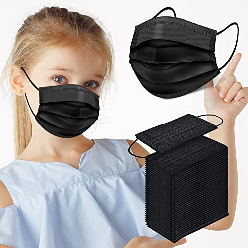 Kids Disposable Face Masks, 100 Pcs Childrens Disposabl...