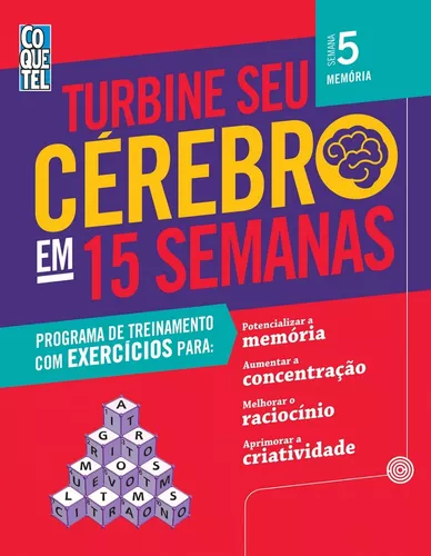 Treinando o cérebro com passatempos Coquetel para aumentar sua memória