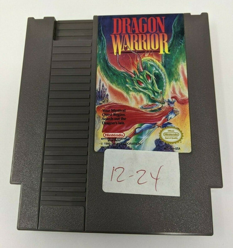 Dragon Warrior (nintendo, Nes, 1989) *cartridge Only* Ccq
