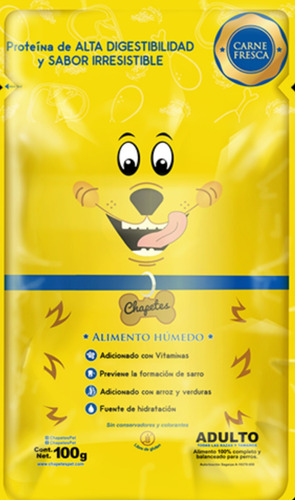 Alimento Húmedo Chapetes Pet Perro