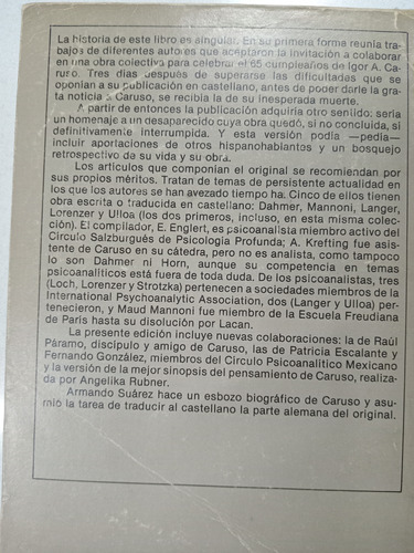 El Psicoanálisis Como Teoría Crítica Y La Crítica... Englert (Usado)
