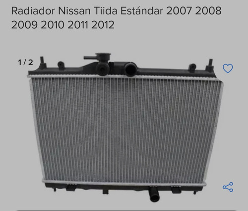 Radiador Tiida, 1.6/1.8-(2007-17) Standar