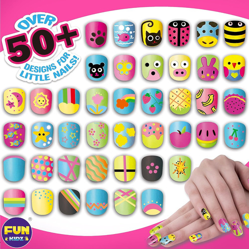 Kit De Esmalte De Uñas Para Niños De 7 A 12 Años, Funkidz Co