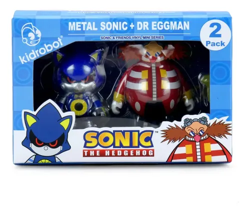 ソニック フィギュア Kidrobot Kidrobot Sonic The Hedgehog Metal Sonic E Dr. Eggman