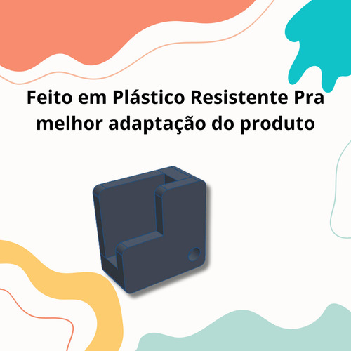 Suporte De Parede Para Tablet Trava Anti Furto Universal Nf