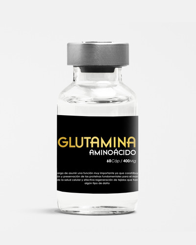 L Glutamina Aminoacido 60cap