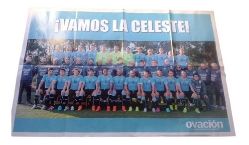 Poster Gigante El Pais, Uruguay Rumbo Al Mundial 2014