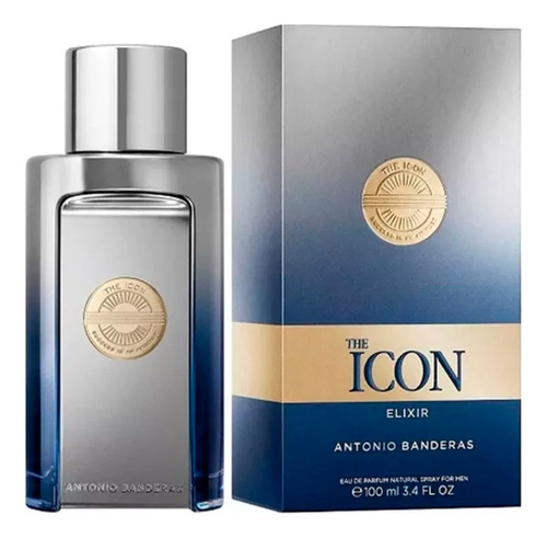 Banderas The Icon Elixir Edp 100ml Para Masculino