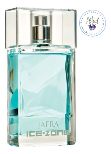 Jafra Ice Zone Agua De Tocador Azul Para Hombre 100 Ml