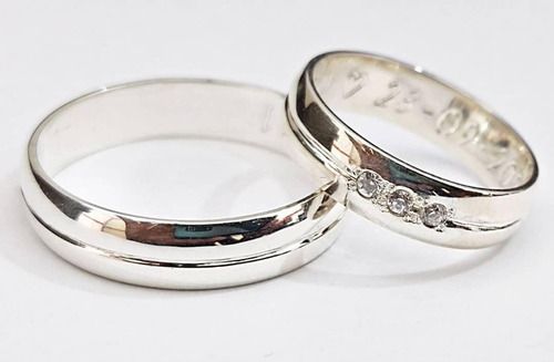 Anillos De Boda En Plata