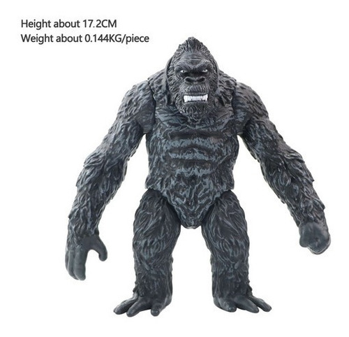 King Kong Chimpancé Modelo Juguete Ladrando Dientes
