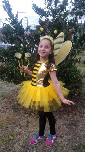 Disfraz Disfraces Niña Tutu Abejita Abeja