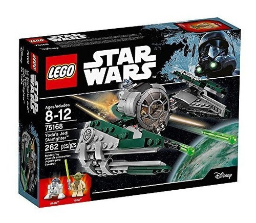 Lego Star Wars, Juguete De Yoda Jedi Con Un Starfighter 7516