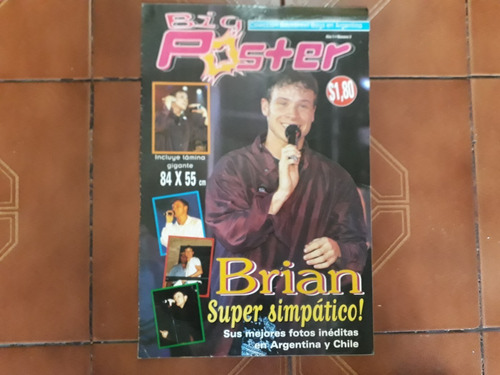 Big Poster N°3  Backstreet Boys En Argentina Brian 