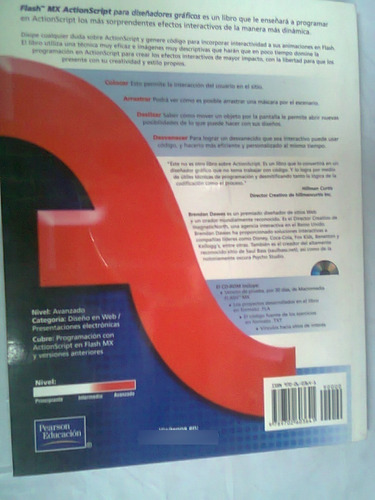 Macroemdia Flash Mx Action Script Diseñadores Gráficos (Usado)