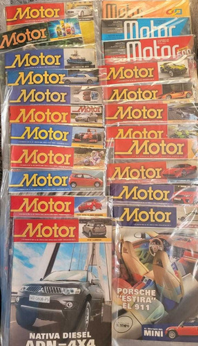 Revistas Motor De Colección 